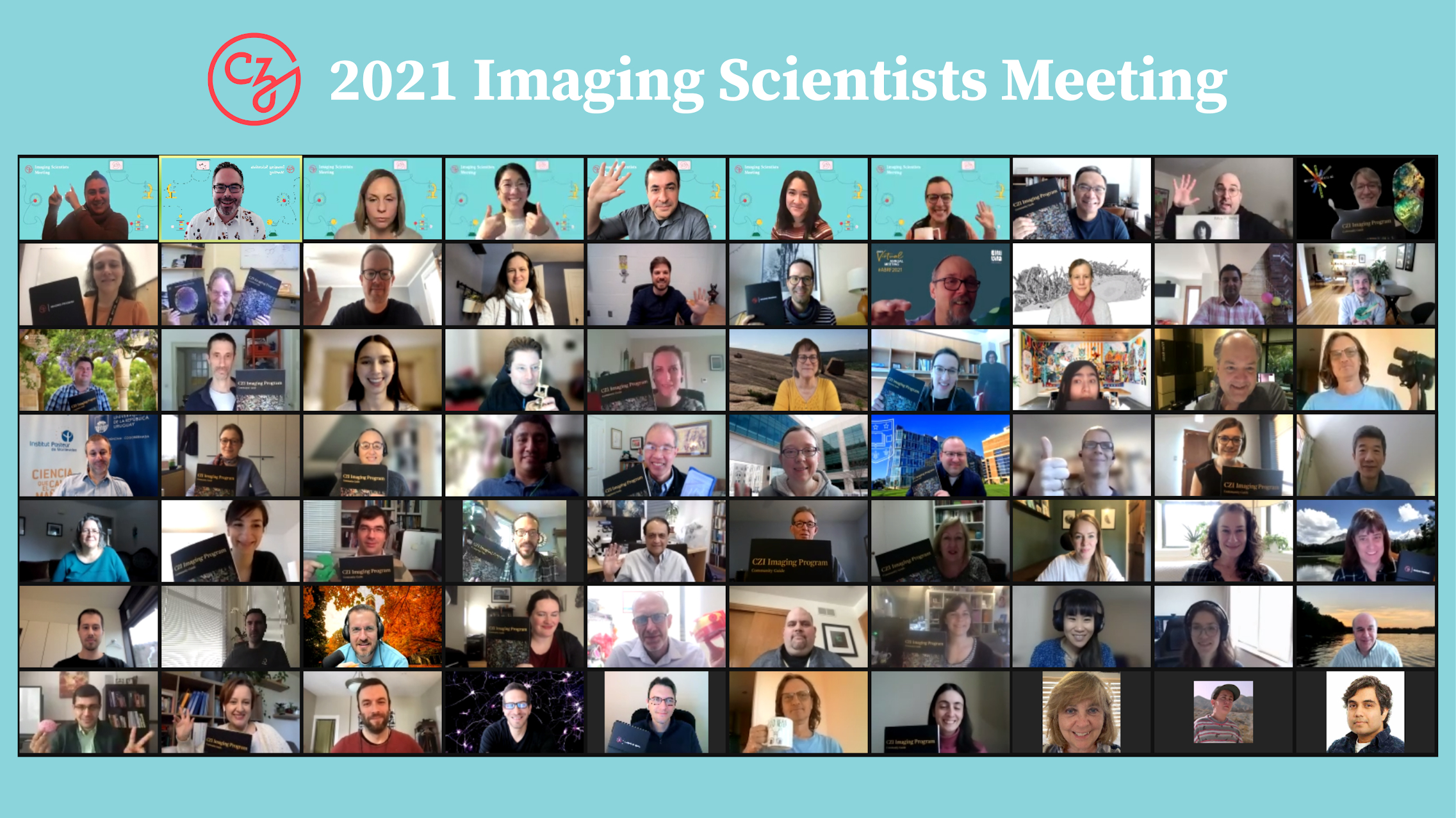 Screenshot of meeting participants on the Zoom platform.